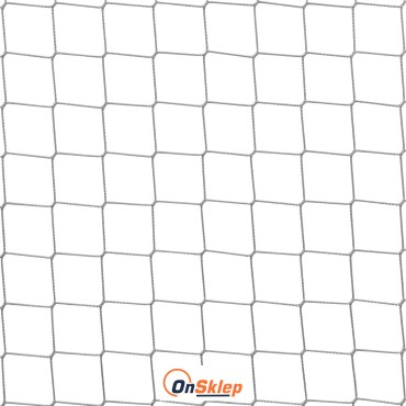 Zabezpieczenie grządek podwyszonych przed Ptakami - Wielkość oczka 4x4 cm. Grubość 2mm