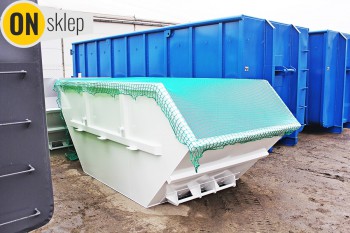  Kontener - Transport odpadów kontenerami - siatka przykrywająca odpady na kontenerach 