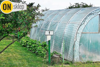  Tunel foliowy - Zabezpieczenie foliaka do upraw sadzonek i warzyw na ogrodzie 
